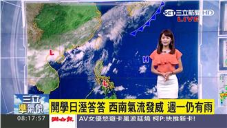 西南氣流發威　周四起各地多雲到晴