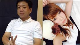 （圖／翻攝自許立民、波多野結衣臉書）