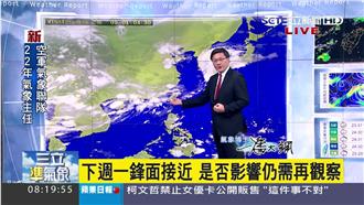 鋒面仍滯留北部海面！明日才開始轉晴