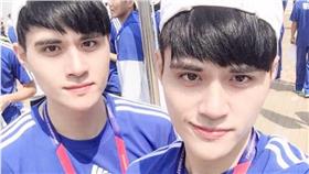 男排雙胞胎／臉書https://www.facebook.com/pages/%E9%B4%BB%E6%95%8F-%E9%B4%BB%E6%9D%B0-TWINS/1801902923369730?sk=timeline