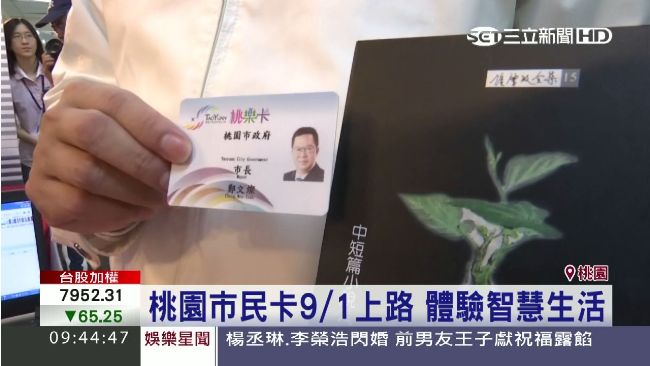 開啟智慧生活！桃園市民卡9/1上路