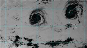 衛星影像圖／鄭明典臉書