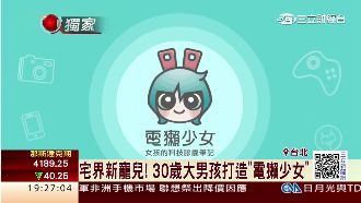 30歲大男孩圓夢打造「電獺少女」