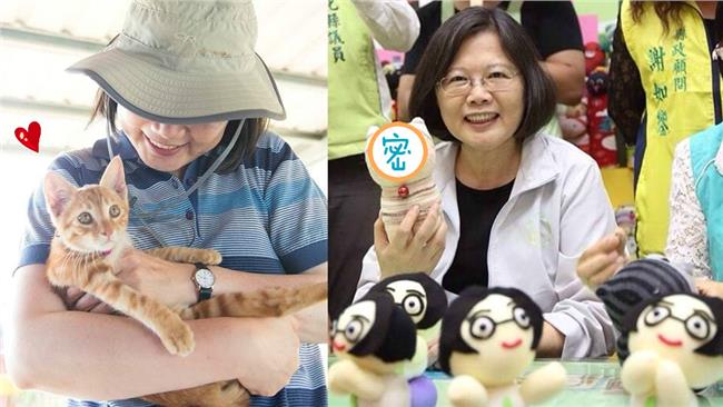 小英做「蔡阿才」玩偶　實在太萌啦～