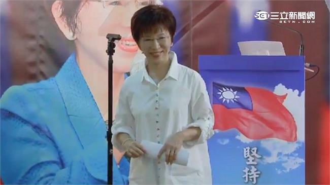 出關拼選舉！洪秀柱：我的對手就是蔡