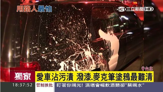 這個顏色的車子　最容易被鳥糞擊中！