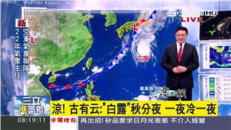 鋒面南移降雨趨緩！　中部以北漸雨停