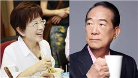 洪秀柱、宋楚瑜／臉書