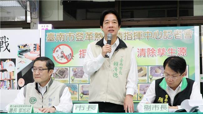 防堵登革熱　環保署長：台南反應不慢