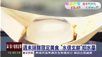 和菓子「水信玄餅」　沒有好水做不成