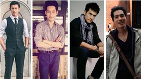 金鐘影帝,吳慷仁,周孝安,楊一展,藍正龍  組圖／翻攝出境事務所、周孝安、楊一展的官方fb、藍正龍臉書