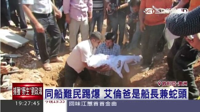 小艾倫溺斃全球悼　父遭難民爆是人蛇