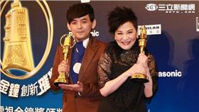 張小燕、黃子佼曾獲得金鐘48屆綜藝節目主持人獎／李慈音攝