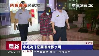 嫌對方走太慢　惡女竟對路人噴辣椒水