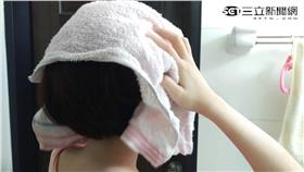 吹頭髮 圖／Yu Lan攝