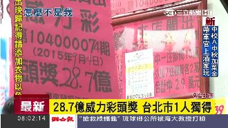 威力彩北市一人獨得　老闆功勞不小？