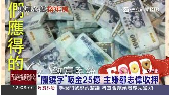 「關鍵字」吸金上億　主嫌鄒志偉收押
