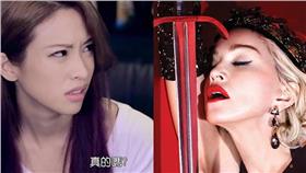 袁詠琳、瑪丹娜／翻攝臉書