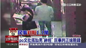 正妹公開男子搭訕信件　竟被判賠萬元