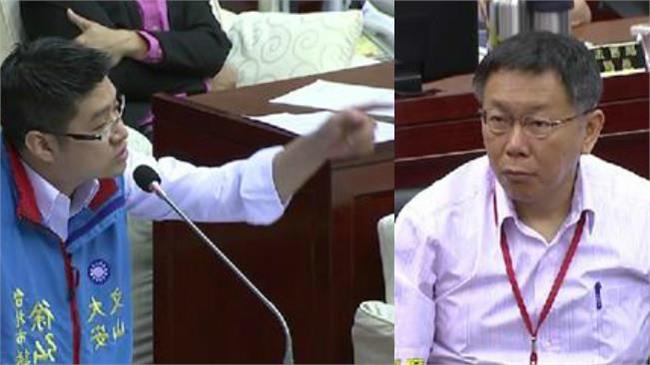 藍營要柯P道歉：沒碰過拍桌市長