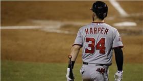 MLB／華盛頓國民隊Bryce Harper（圖／美聯社／達志影像）