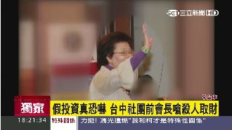 假投資真恐嚇！社團前會長嗆殺人取財