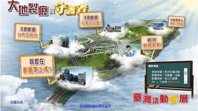 地震搖不停　你家位在斷層帶上嗎？