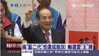 藍二代怕選成砲灰！輔選祭出「王」牌