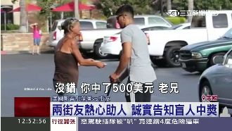 街友富人誰誠實？美男裝盲實驗見人心