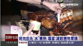 想減少致癌物下肚　烤肉前先做這件事