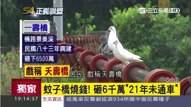 花6500萬蓋橋　擺了21年沒通車