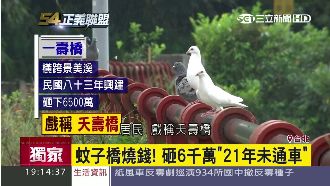 花6500萬蓋橋　擺了21年沒通車