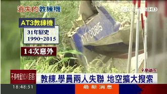 AT-3教練機　30年出14次意外