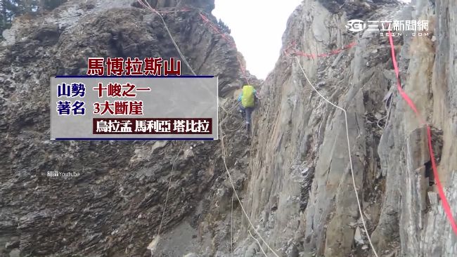 馬博橫斷名列「十峻」　直升機搜救難