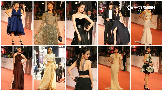 金鐘50經典倩影　紅毯十美出列