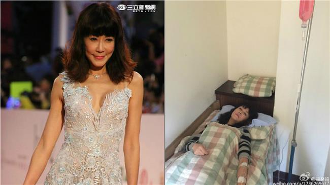 羅霈穎抱病走紅毯　結束後送醫吊點滴