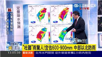 杜鵑7級風半徑已觸陸　越晚風雨越強