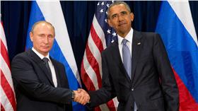 俄羅斯總統普京,美國總統歐巴馬　圖／達志影像／美聯社