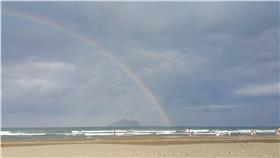 外澳、沙灘／翻攝自外澳臉書粉絲團