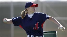 大聯盟首位女性教練Justine Siegal(AP)