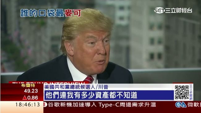 大富豪榜出爐！川普酸：只是想弄窮我