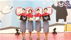 熊本熊KUMAMON「酷Ma萌」主題班機首航－華航新聞稿提供