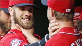 Bryce Harper,Max Scherzer（圖／取自James Wagner推特）