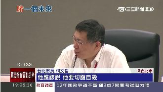 議員用辭職作賭注　柯P：應要賭切腹