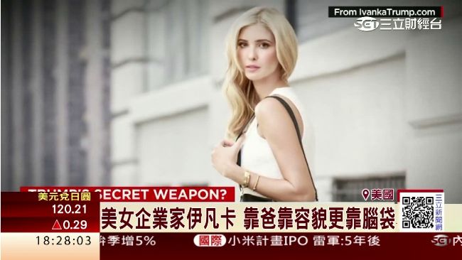 超模轉戰企業家　川普女靠爸也靠腦袋