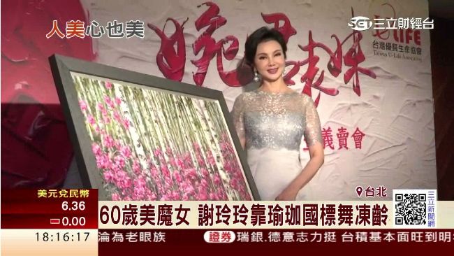 「婉君表妹」來了！謝玲玲賣畫助公益