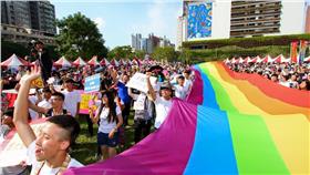 台中同志遊行（圖／翻攝自林佳龍臉書）