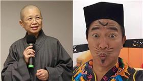 吳宗憲、釋昭慧(臉書合成)