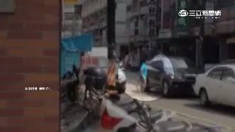 隨機衝馬路！攔車哥肉身擋車嚇路人