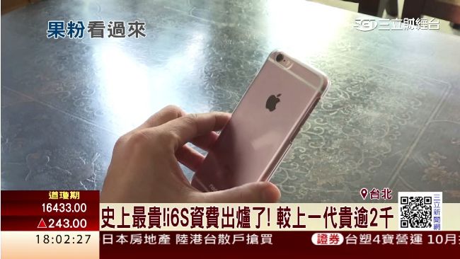 i6S資費出爐！誰家方案最適合你？